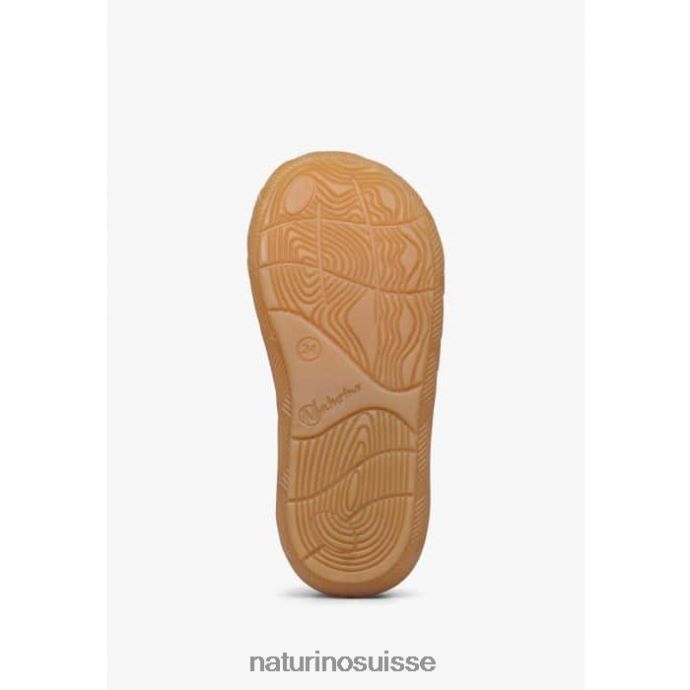 enfants arbia vl biologique T88FLL24 Naturino baskets en tissu bio rose