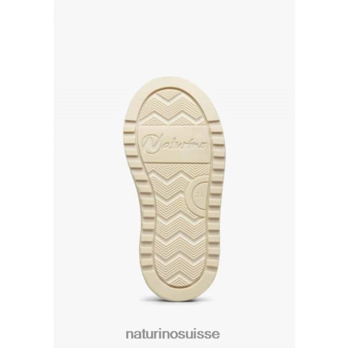 enfants ceonia vl. T88FLL46 Naturino baskets en similicuir blanc-rose poudré