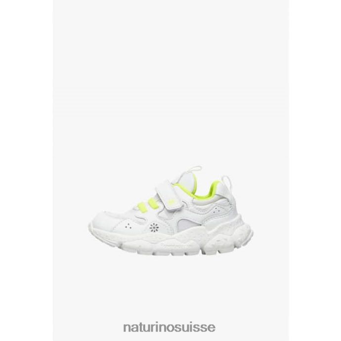 blanc jaune fluo
