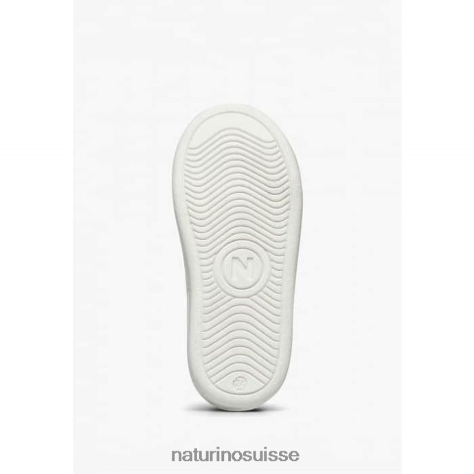 enfants zip hasselt 2. T88FLL456 Naturino baskets en cuir blanc bleu