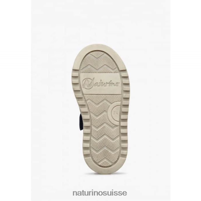 enfants zip hess. T88FLL360 Naturino baskets en cuir perforé avec étoile bleu jaune