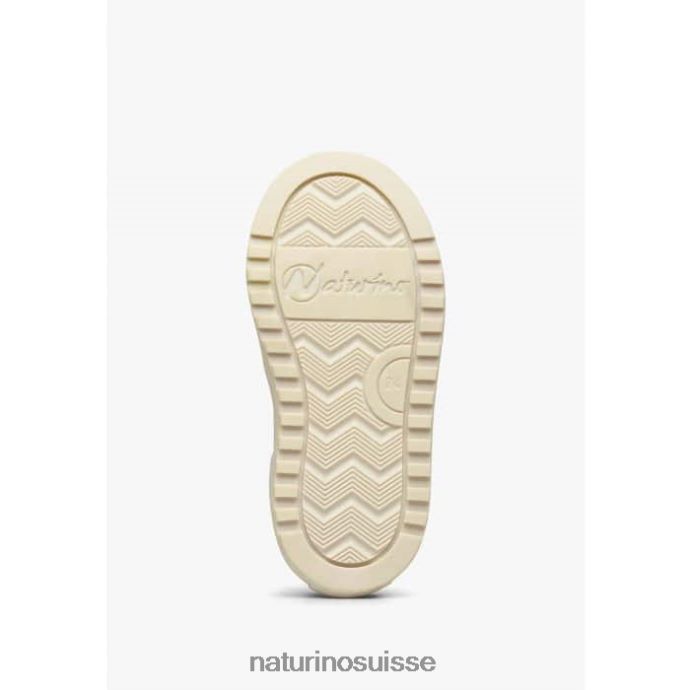 enfants zip hess. T88FLL416 Naturino baskets en cuir perforé et daim avec fermeture éclair blanc-bleu ciel