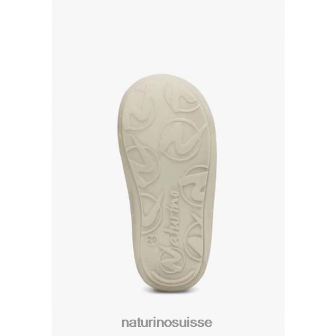 enfants cocon T88FLL130 Naturino chaussures premiers pas en cuir nappa jaune
