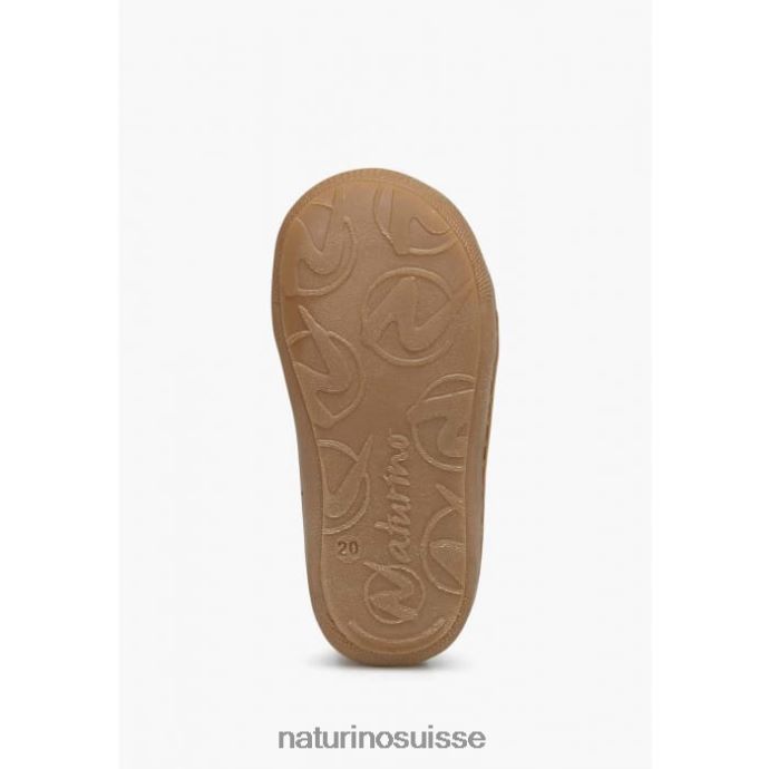 enfants cocon T88FLL136 Naturino chaussures pour tout-petits en cuir napa rose