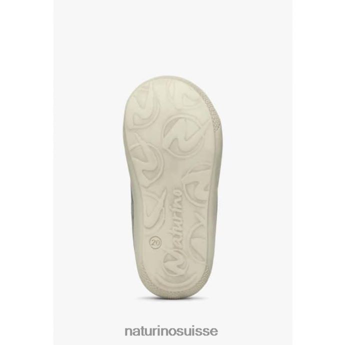 enfants cocon T88FLL140 Naturino chaussures premiers pas en suède vert clair