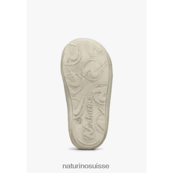 enfants cocon T88FLL178 Naturino chaussures premiers pas en cuir nappa marine-bleu clair
