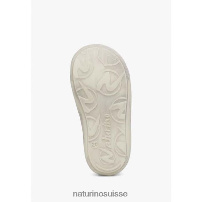 enfants cocon T88FLL199 Naturino chaussures premiers pas en cuir nappa bleu