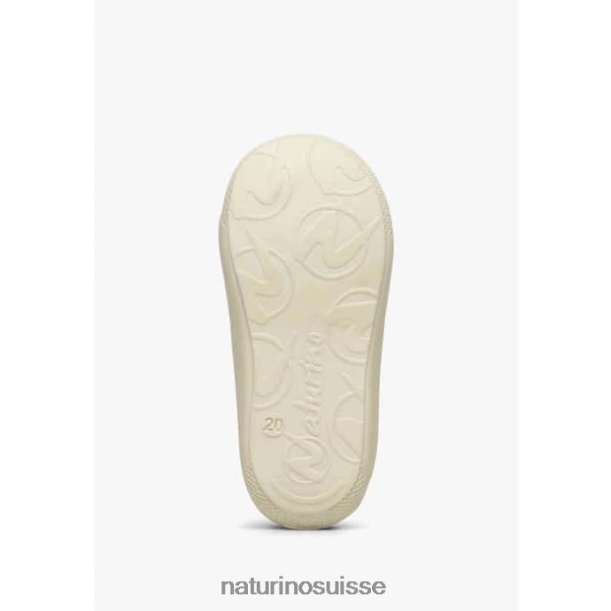 enfants cocon T88FLL79 Naturino chaussures premiers pas en suède rose poudré-doré