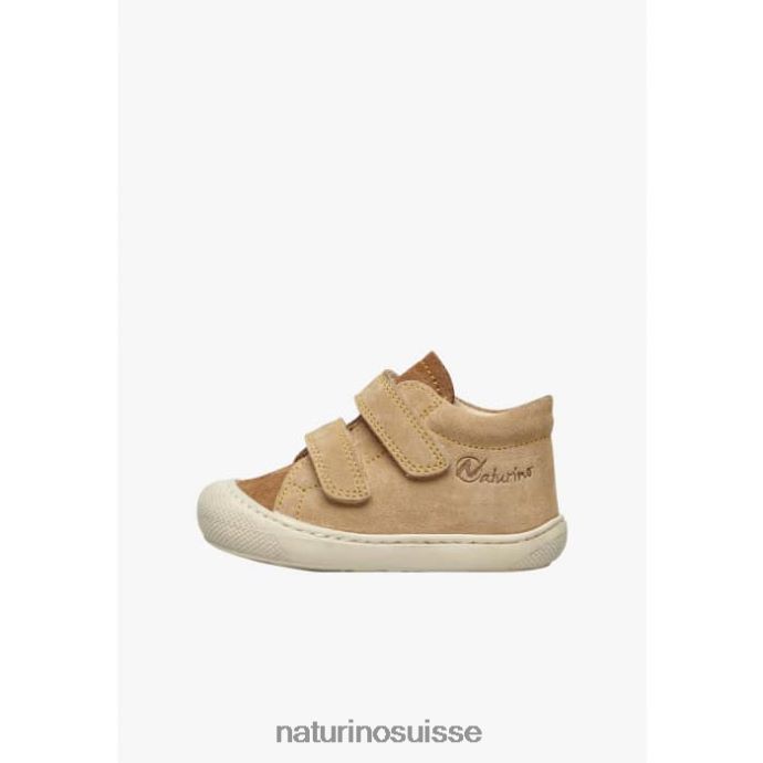 enfants cocon vl T88FLL103 Naturino chaussures premiers pas en suède beige