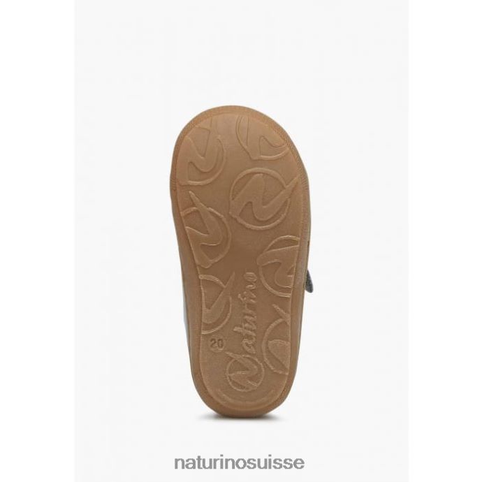 enfants cocon vl T88FLL197 Naturino chaussures premiers pas en cuir nappa bleu clair
