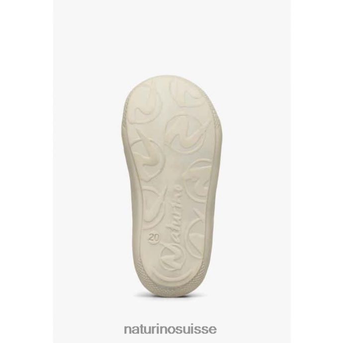 enfants cocon vl T88FLL64 Naturino chaussures premiers pas en suède imprimé poney rouge