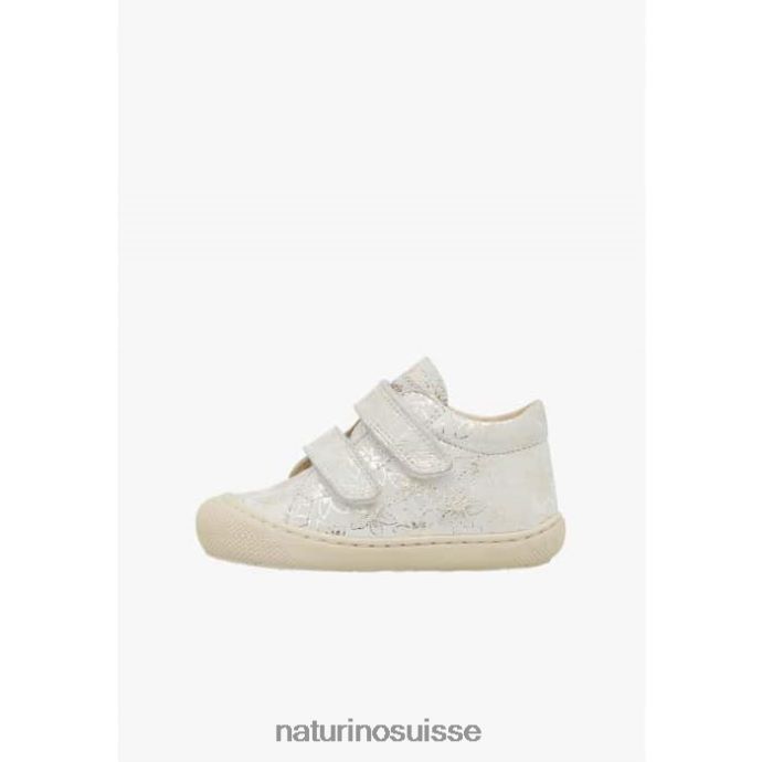 enfants cocon vl T88FLL72 Naturino chaussures premiers pas en suède platine