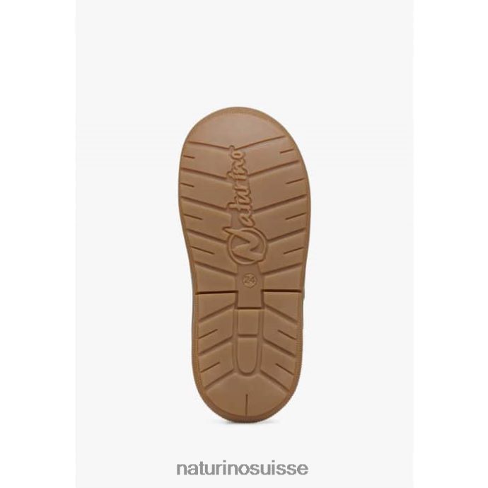 enfants gabby vl T88FLL126 Naturino chaussures premiers pas en cuir nappa bleu