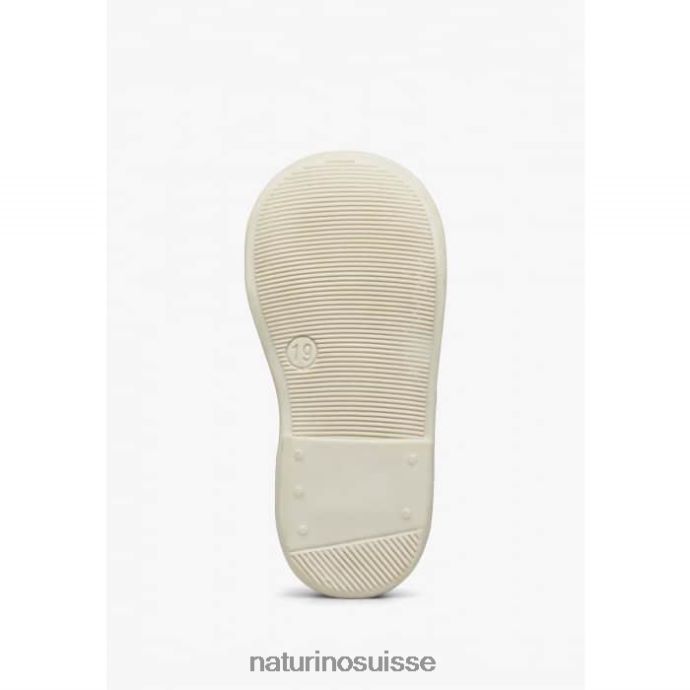 enfants ballet T88FLL299 Naturino ballerines à lanières en cuir verni rouge