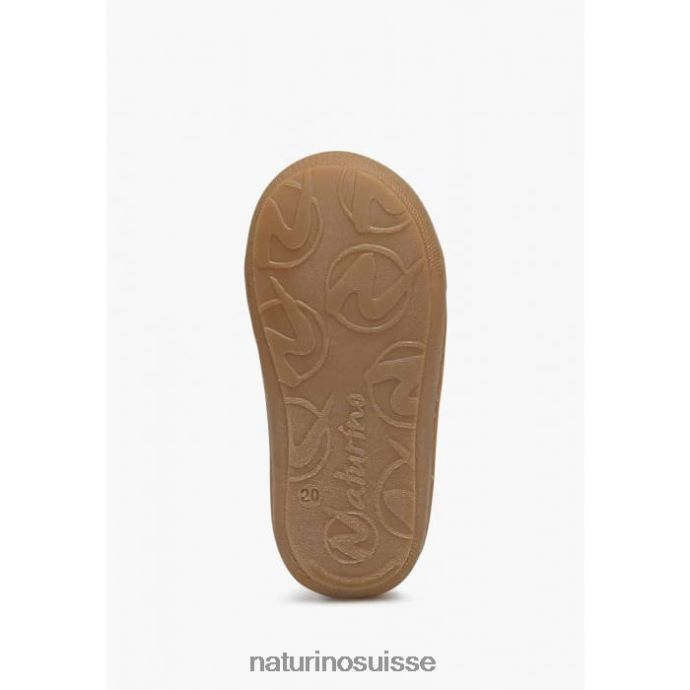enfants cocon T88FLL275 Naturino chaussures pour tout-petits en cuir napa rose clair