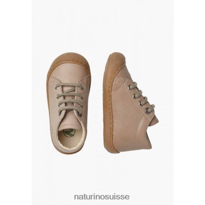 enfants cocon T88FLL278 Naturino chaussures pour tout-petits en cuir napa beige