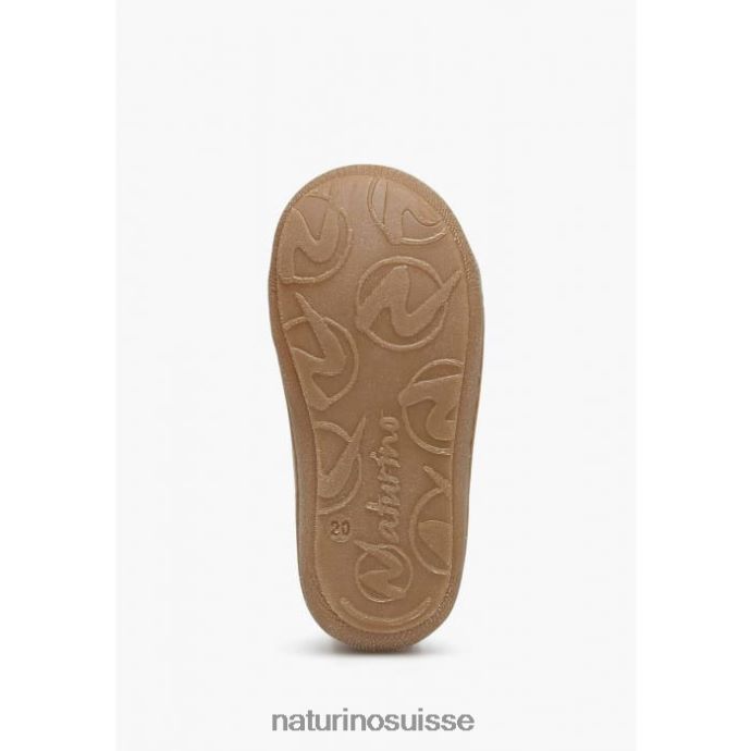 enfants cocon T88FLL278 Naturino chaussures pour tout-petits en cuir napa beige