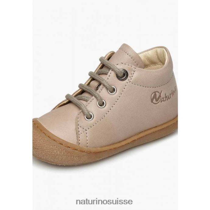 enfants cocon T88FLL278 Naturino chaussures pour tout-petits en cuir napa beige
