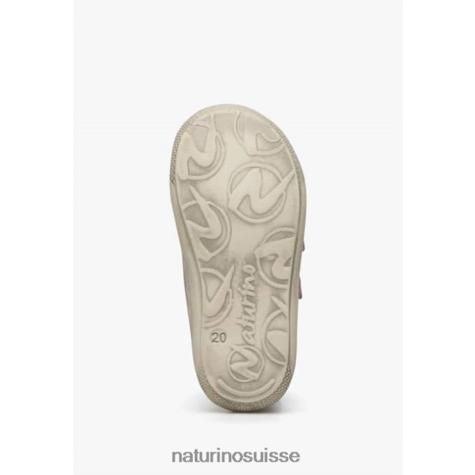 enfants cocon vl T88FLL332 Naturino chaussures premiers pas en daim delave rose