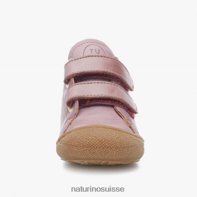 enfants jumeaux bébé vl T88FLL599 Naturino chaussures premiers pas rose