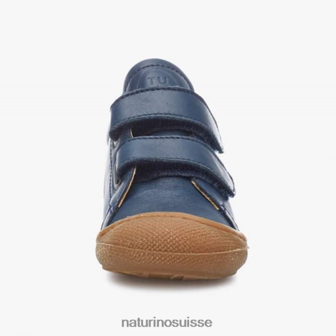 enfants jumeaux bébé vl T88FLL601 Naturino chaussures premiers pas marine